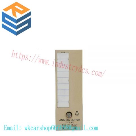 SIEMENS 6ES5470-8MA11 Analog Output Module - Precision Control for Industrial Automation
