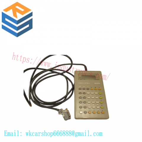 SIEMENS 6ES5605-0UB11: Industrial Hand-Held Programmer for Efficient PLC Control & Maintenance