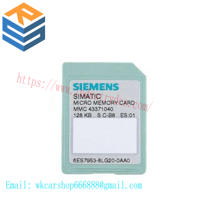SIEMENS 6ES7953-8LG20-0AA0: Micro Memory Card for Efficient Data Management
