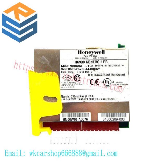 Honeywell 900G03-0102 Input Module: Advanced Control Solutions for Industrial Automation