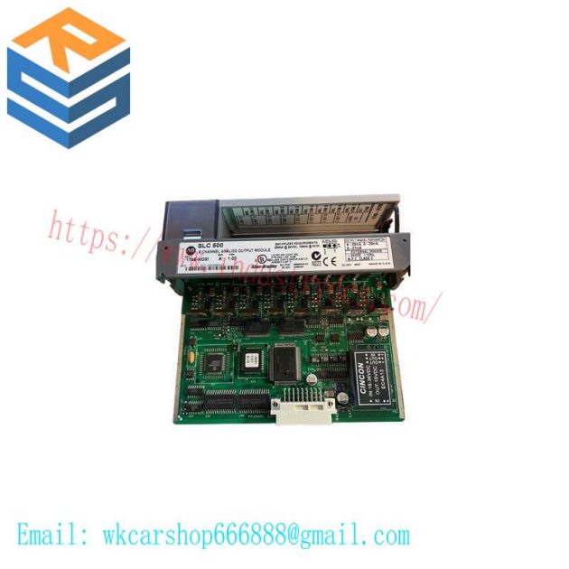 Allen Bradley 1746SC-NO8I Output Module: Precision Control for Industrial Automation