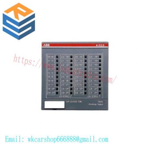 ABB AI523 Analog Input Module: Precision & Efficiency for Industrial Control Systems