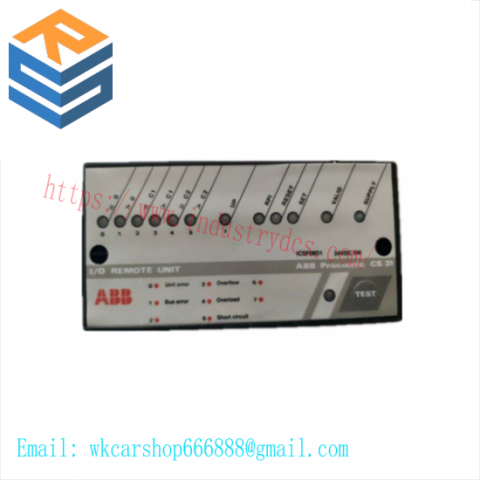 ABB ICSF08D1 Remote Unit - Industrial Automation Control Module