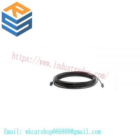 ABB TK812V150 Plastic Fiber Optic Cable, Single Mode, 15m