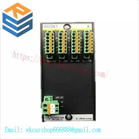 Bachmann AO208/I Analog Output Module - Precision Control for Industrial Automation