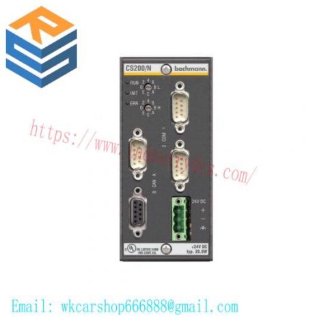 BACHMANN CS200/N - Bachmann plc's High-Performance Control Module