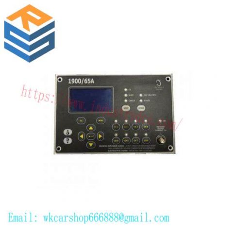 Bently Nevada 1900/65A-01-00-01-01-00 General Purpose Equipment Monitor - Comprehensive Monitoring Solution for Industrial Operations