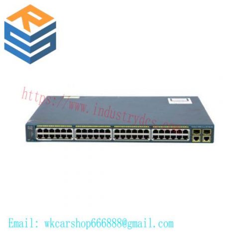 Cisco WS-C2960-48PST-S Ports Managed PoE Switch: Intelligent Networking for Your Industrial Applications