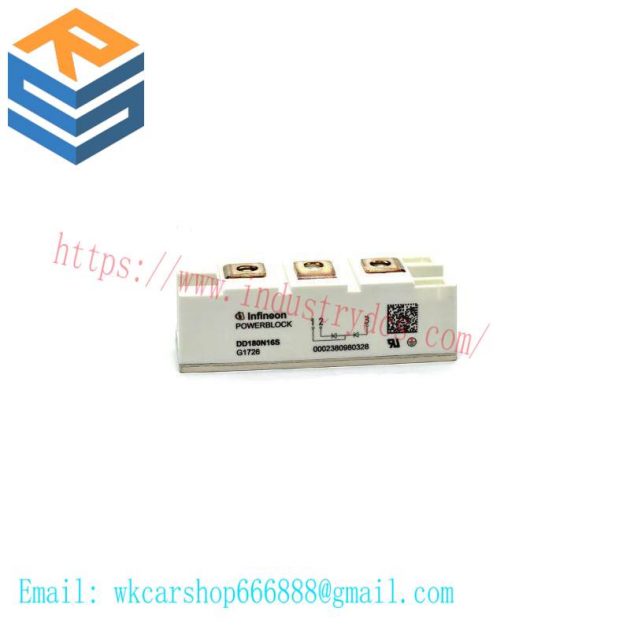 Infineon DD180N16S Diode Module - High Performance Rectifier for Industrial Control Systems