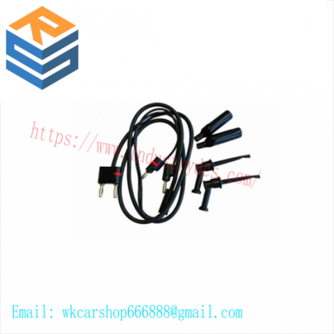 EMERSON 00375-0004-0001: Industrial Control Lead Set with Connector, Expertly Designed for Enhanced Reliability and Performance
