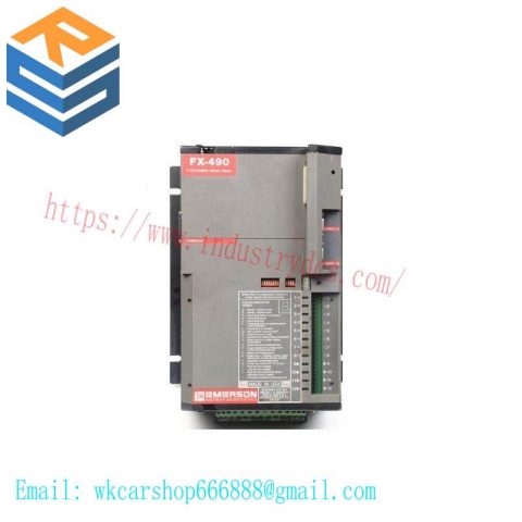 EMERSON IFX-490: Precision Brushless Servo Drive for Industrial Control