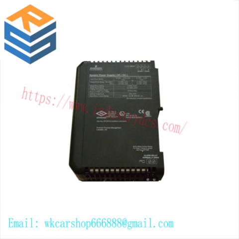 EMERSON VE4015: Precision Pulse Count Input Card for Industrial Control Systems