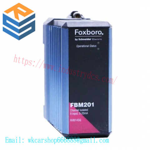 FOXBORO FBM201 RH914SQ - Channel Isolated 8 Input Control Module