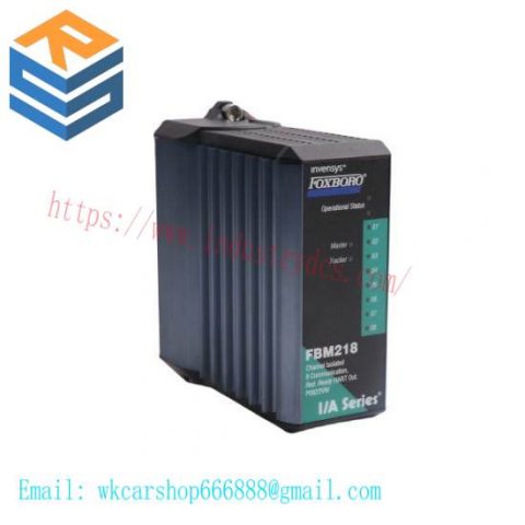 Foxboro FBM218 - High-Performance HART Communication Redundant Output Interface Module