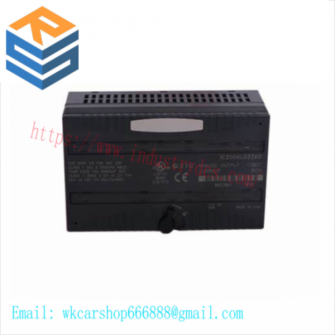 GE FANUC IC200ALG326H Analog Output Module - Precise Control for Industry 4.0 Applications
