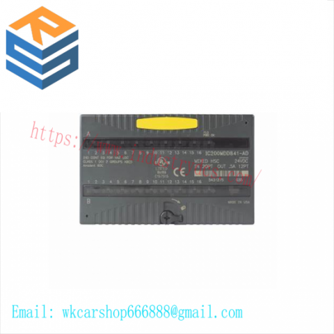 GE FANUC IC200MDD841 - Integrated Control Module, for Industrial Automation