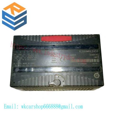GE Fanuc IC200MDL241 Discrete Input I/O Module