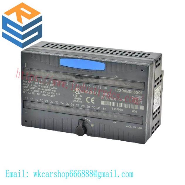 GE IC200MDL650F: VersaMax 24VDC Input Modules, Industrial Automation Solutions