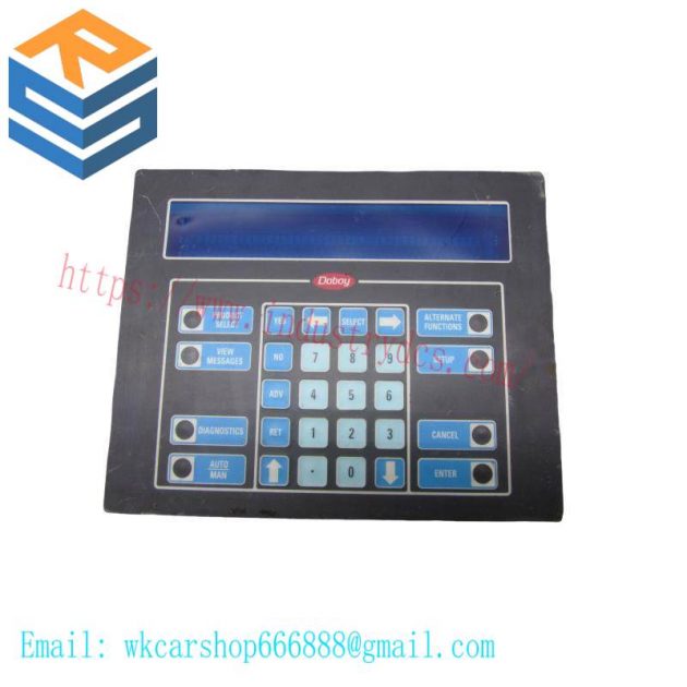 IEE FLIP Display Panel, 03601-54-080 / 03601-34-080, Numerical Fluorescent Technology