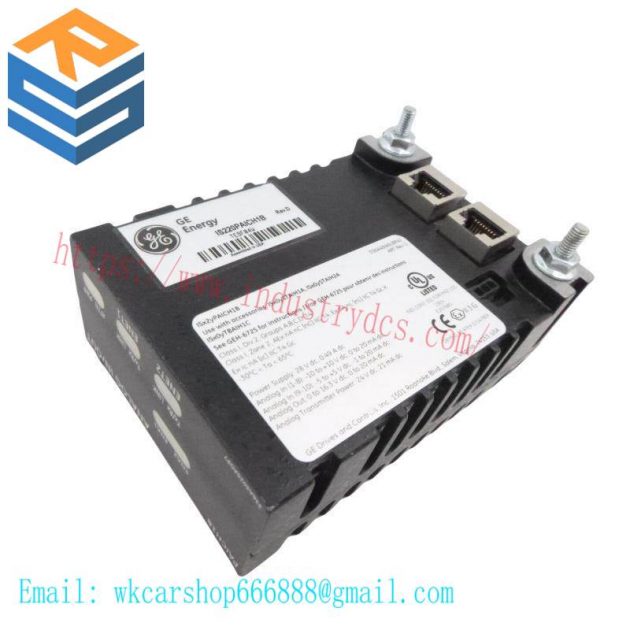 GE IS220PAICH1B: 10 Analog Inputs & 2 Analog Outputs for Industrial Control Systems
