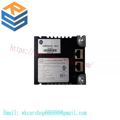 GE IS220PSVOH1A REV E: Advanced Servo Control Pack for Industrial Turbine Operations
