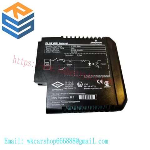 EMERSON KJ3001X1-BA1 1290549X152 - Advanced Industrial Control Module