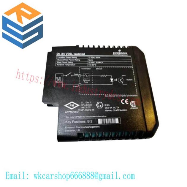 EMERSON KJ3001X1-BA1 1290549X152 - Advanced Industrial Control Module
