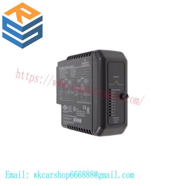 EMERSON KJ3222X1-BA1 DeltaV™ Analog Input Card - Precision Measurement Solution