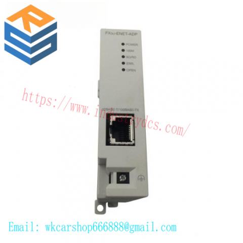 Mitsubishi FX3U-ENET-ADP Communication Module: Industrial PLC Ethernet Adapter, for Enhanced Automation Solutions