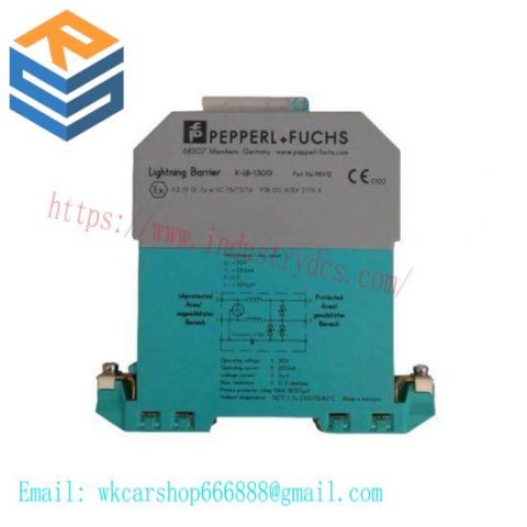 P+F K-LB-1.30G: Robust Surge Protection Barrier for Industrial Control Systems