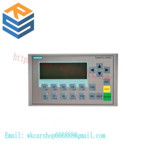 Siemens 6AV6647-0AH11-3AX1 PN Basic Panel Display: Advanced Industrial Control Solution