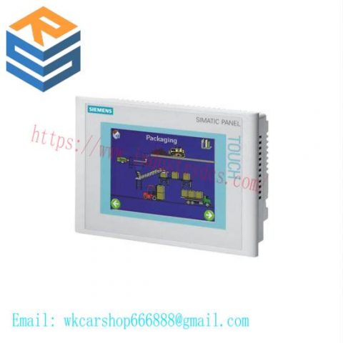 SIEMENS 6AV6 Touch Panel - High-Performance HMI for Industrial Automation
