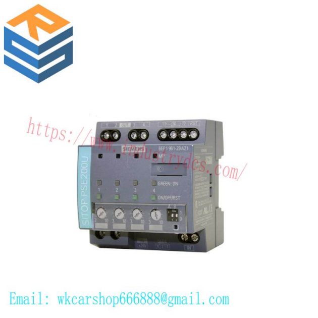 SIEMENS 6EP1961-2BA21 Selectivity Module for Industry, High Precision Control