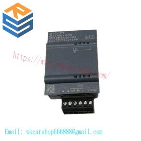 Siemens 6ES7231-5PA30-0XB0: Industrial Analog Input Module, Precision & Reliability for Control Systems