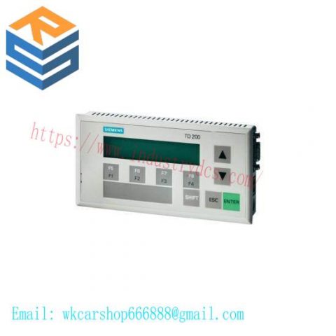 Siemens 6ES7272-0AA20-0YA0 TD 200 Display Panel