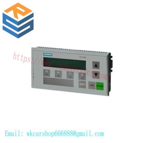 Siemens 6ES7272-0AA30-0YA0: A Comprehensive Text Display for Industrial Control Systems