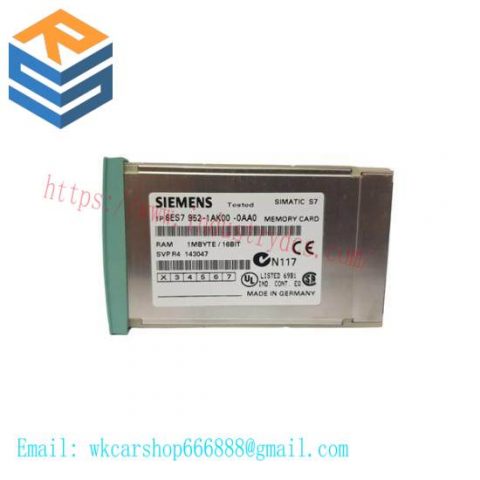 Siemens 6ES7952-1AK00-0AA0 RAM Memory Card for S7-400