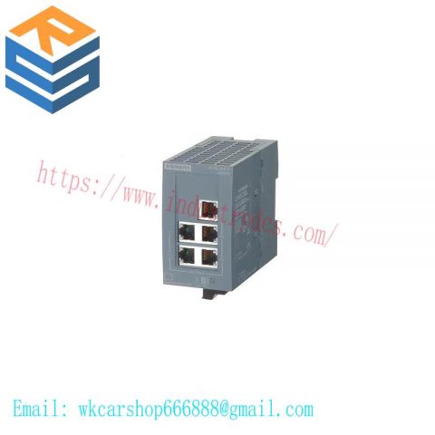 SIEMENS 6GK5-0BA0-1AB2 Ethernet Switch: Advanced Networking for Industrial Control