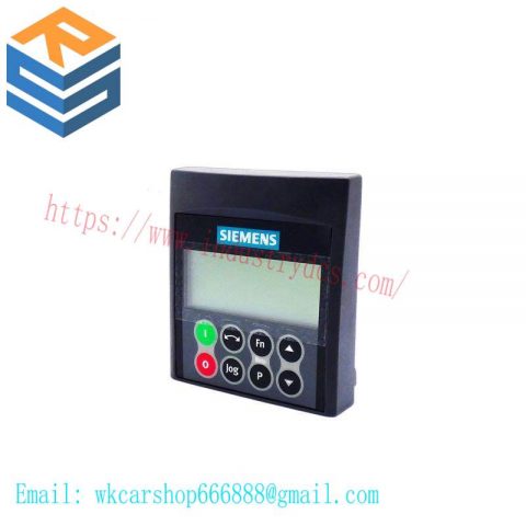 SIEMENS MICROMASTER 6SE6400-0AP00-0AA1 OPERATOR INTERFACE