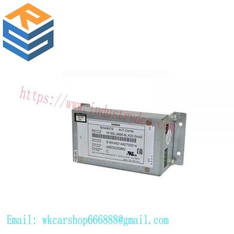 SIEMENS 6SL3995-6LX00-0AA0 - AVT Combination Sinamic Converters, High Efficiency for Industrial Control Solutions