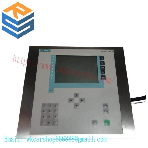 SIEMENS A5E00444860 Panel: Control System Innovation for Industrial Applications