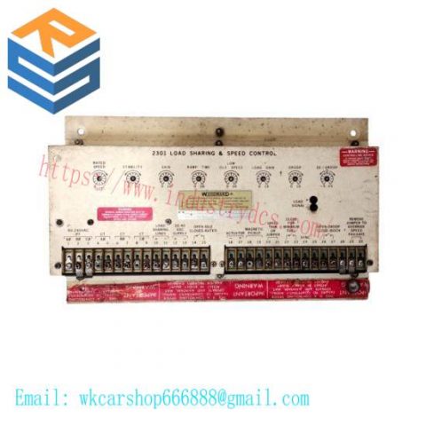 Woodward 8271-467 Speed Control Module - Advanced Control for Industrial Applications