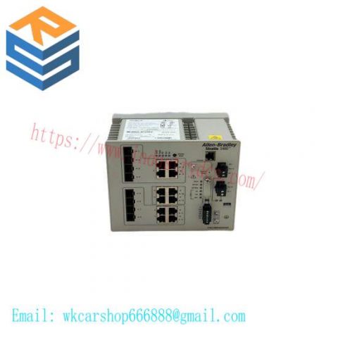 Rockwell Automation 1783-HMS8T4CGN STRATIX 5400 Ethernet Switch Industrial Networking
