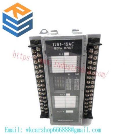 ABB 1791-16AC BLOCK I/O MODULE, Advanced Control System Component