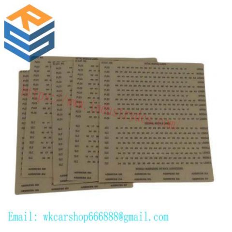 Advanced 1794-LBL Flex I/O Terminal Base Label Kit: Enhancing System Identification Efficiency