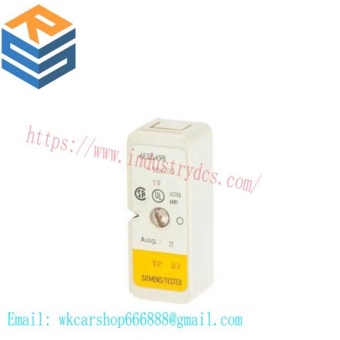 SIEMENS 6ES5498-1AA21: Analog Input SubModule for Precision Control Applications