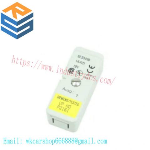 SIEMENS 6ES5498-1AA51 Analog Input SubModule for Industrial Control Systems