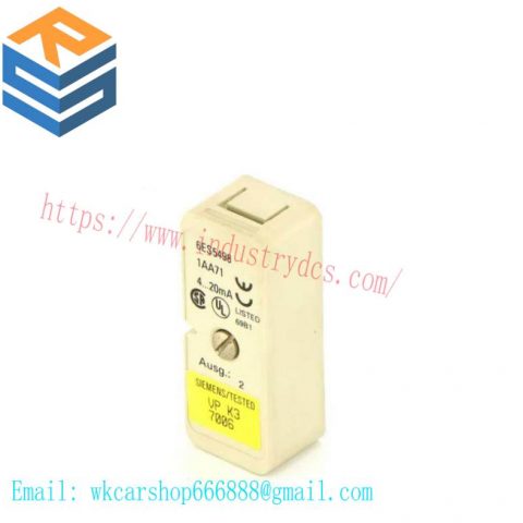 SIEMENS 6ES5498-1AA71: High-Performance Analog Input SubModule for Industrial Control