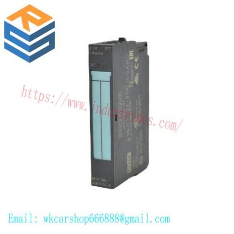 SIEMENS 6ES7134-4GB11-0AB0 Analog Input Module - Precise Data Acquisition for Industry Control
