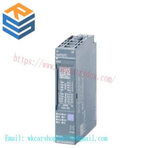 Siemens 6ES7134-6JD00-0CA1: High-Feature Analog Input Module for Industrial Control Systems